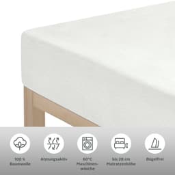 OTTO home Spannbettlaken | Weiß