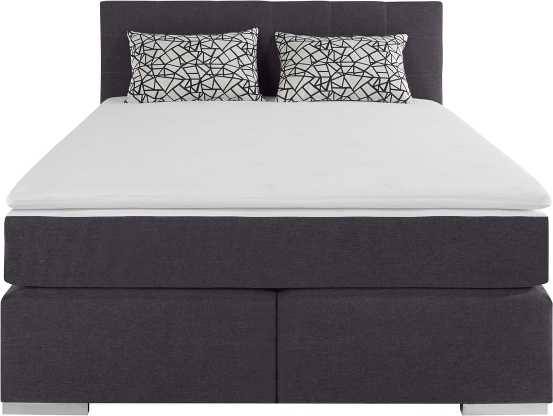 COTTA Boxspringbett Simba | Grau