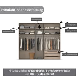 rauch Kleiderschrank AVOLA | Beige