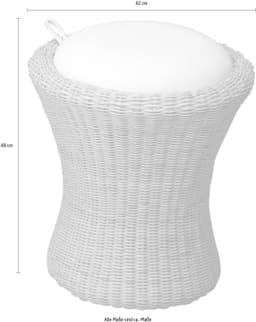 Home affaire Sitzhocker | Braun