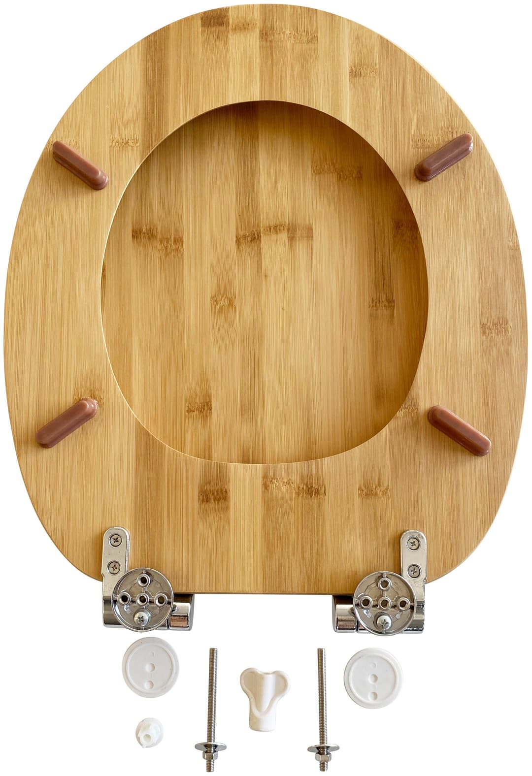 ADOB WC-Sitz Bambus dunkel | Braun