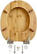 ADOB WC-Sitz Bambus dunkel | Braun 4