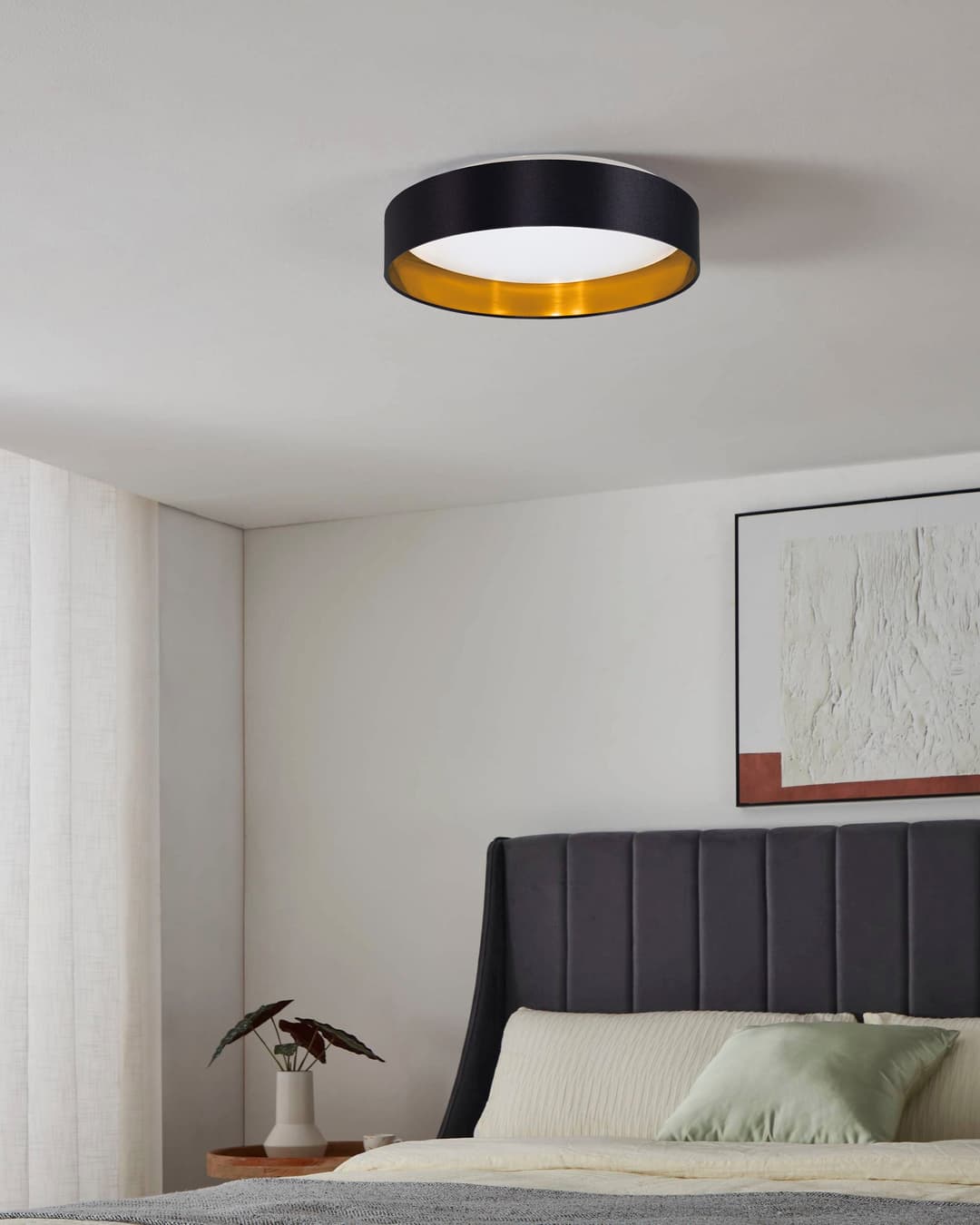 OTTO home LED Deckenleuchte Merryn | Schwarz