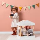 MUSTERKIND® Aufbewahrungsbox Plüschtier-Box House of Friends | Weiß 4