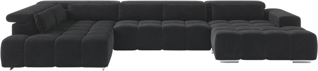 COTTA Wohnlandschaft Orion U-Form | Grau