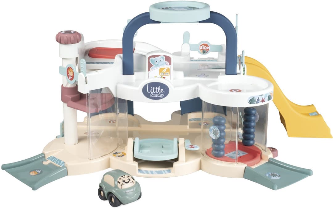 Smoby Spiel-Parkgarage Little Smoby | Blau