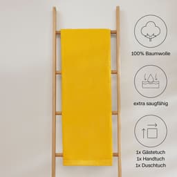 s.Oliver Handtuch Set | Gelb