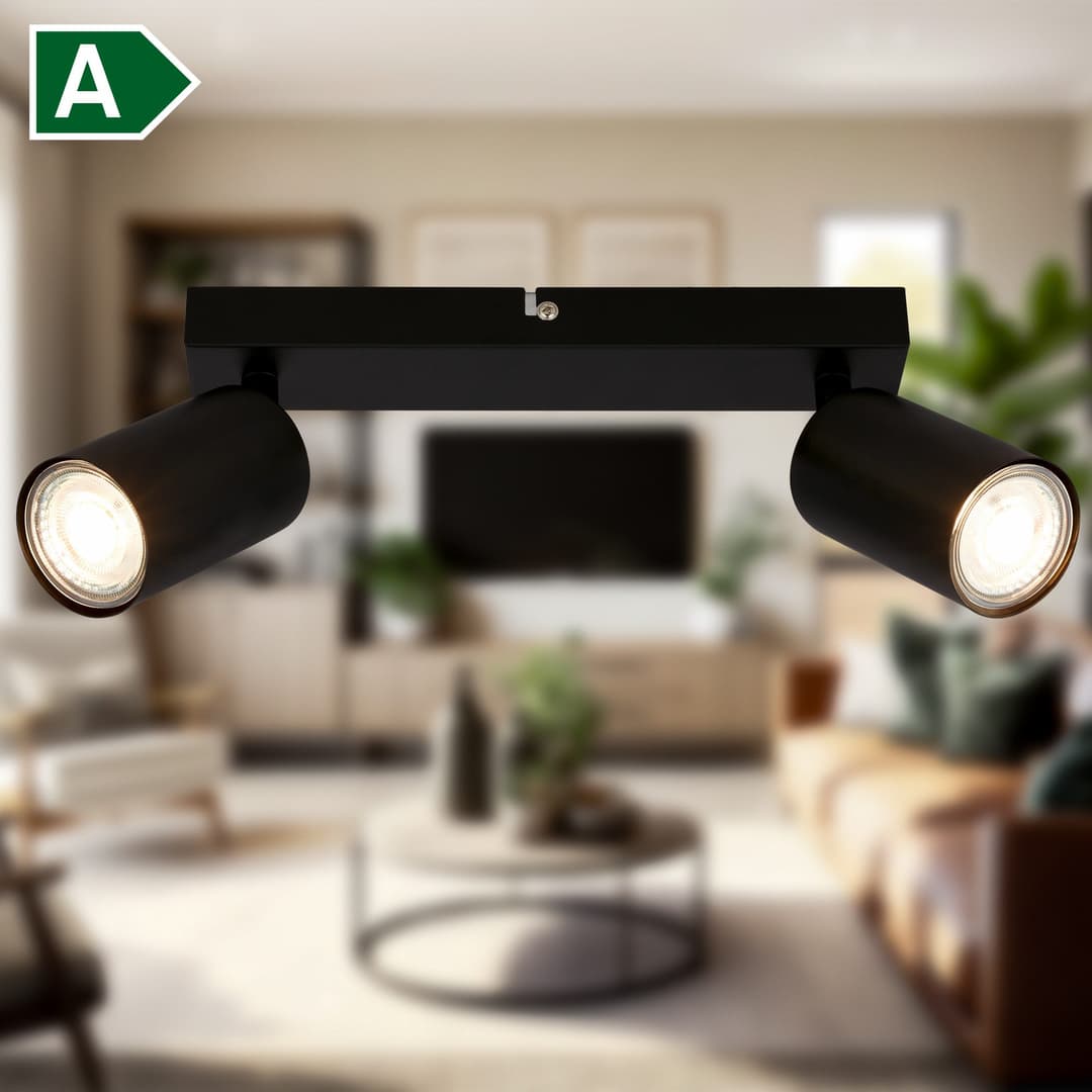 B.K.Licht Deckenstrahler BK_DS1629 | Schwarz
