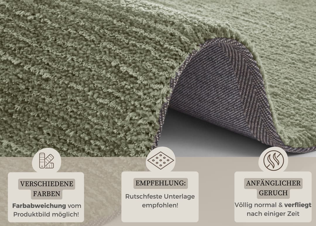 HANSE Home Teppich Supersoft | Grün