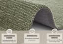 HANSE Home Teppich Supersoft | Grün 4