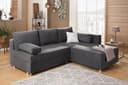 Home affaire Ecksofa Italia L-Form | Grau