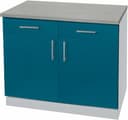 wiho Küchen Unterschrank Kiel | Blau