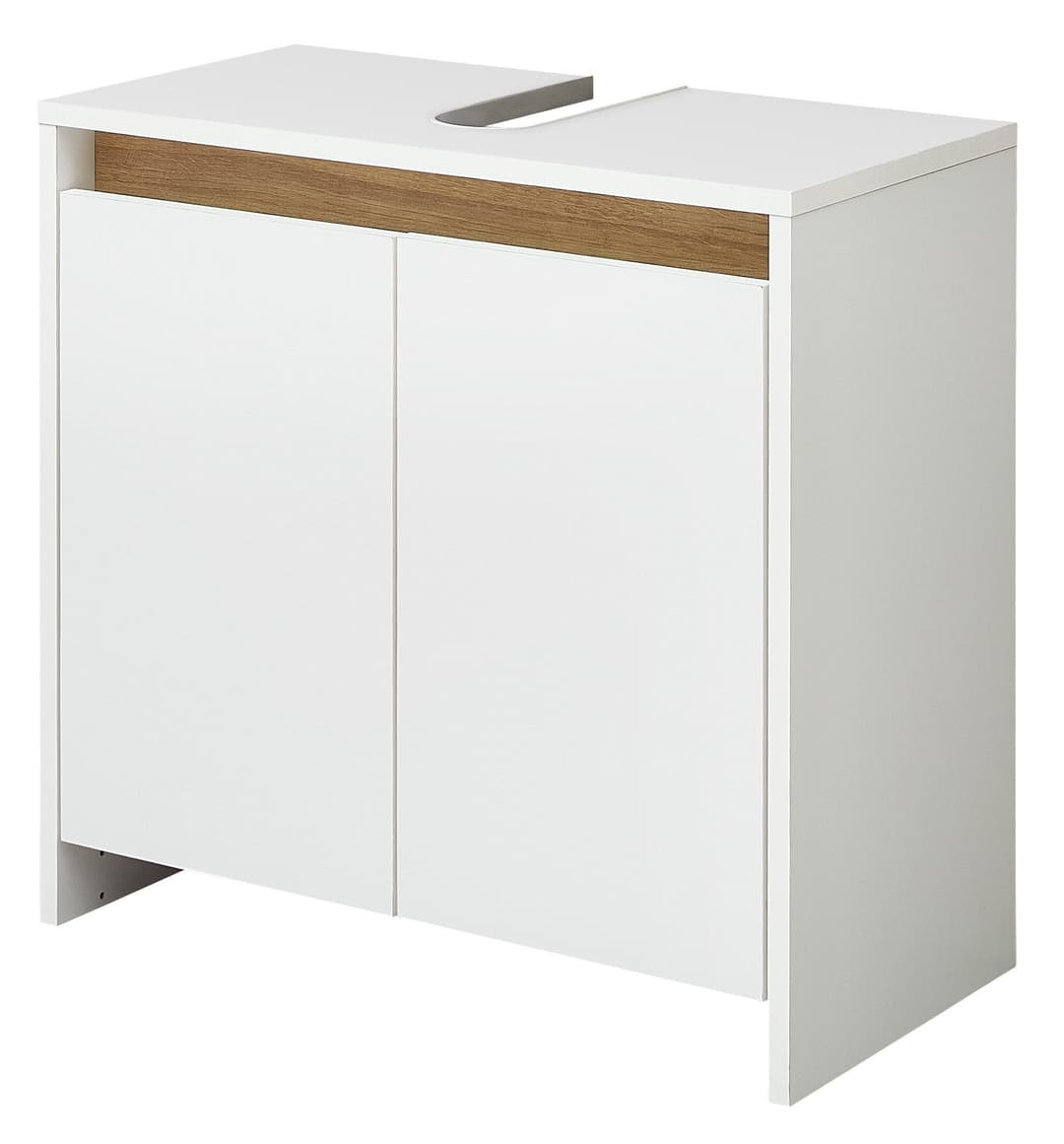 Saphir Quickset 100 Waschbeckenunterschrank | Weiß