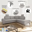sit&more Wohnlandschaft Morris Jubi U-Form | Braun 4