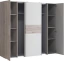 FORTE Kleiderschrank Kalixtus | Holztöne 4