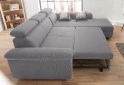 Jockenhöfer Gruppe Ecksofa Landshut | Grau