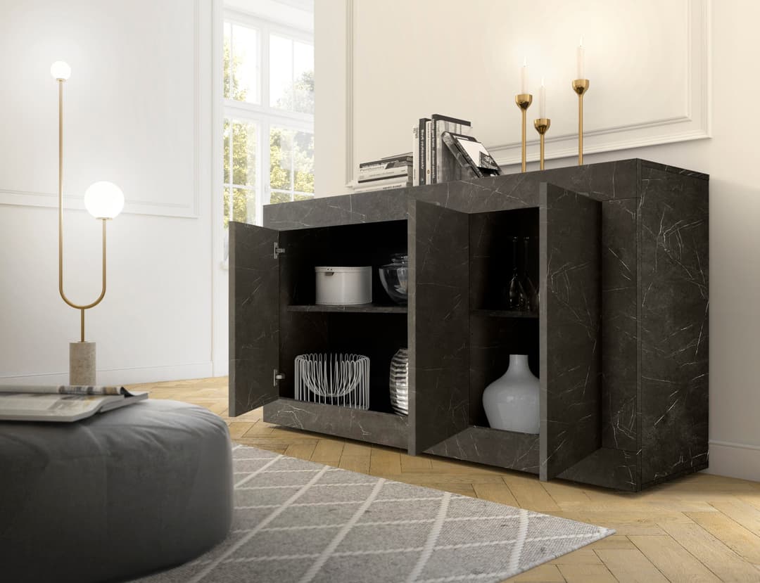 Home affaire Sideboard Basic | Grau