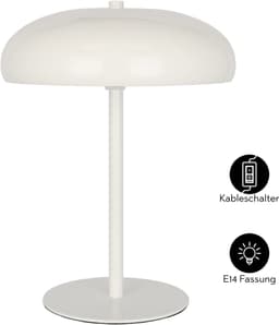 OTTO home Tischleuchte Jessee | Beige