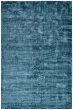 TOM TAILOR HOME Teppich Shine uni | Blau