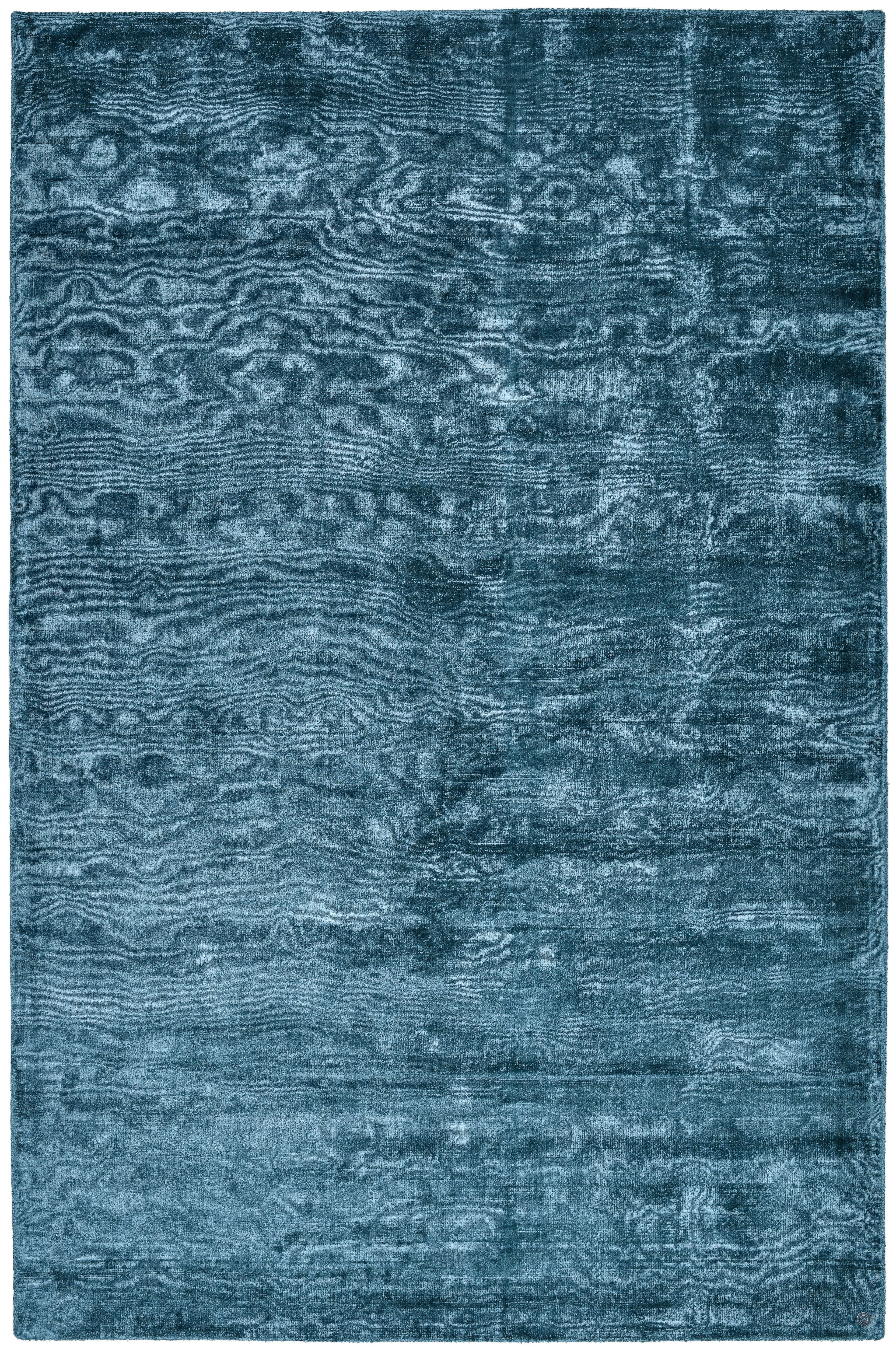 TOM TAILOR HOME Teppich Shine uni | Blau