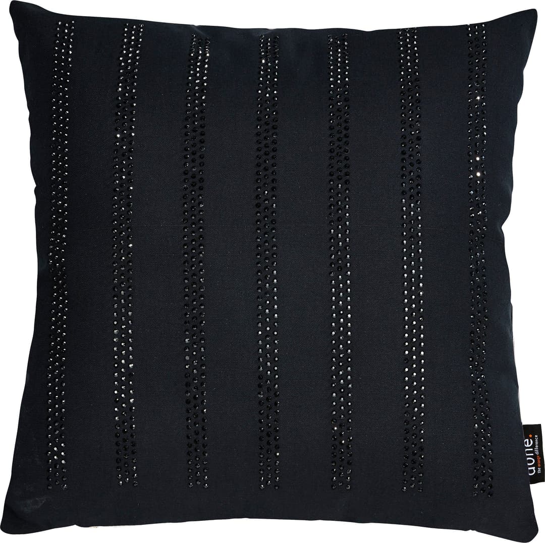 done.® Dekokissen Stone Stripes | Schwarz