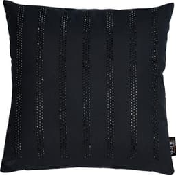 done.® Dekokissen Stone Stripes | Schwarz