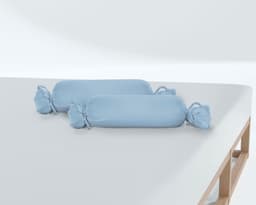 Biberna Nackenrollenbezug Michi | Blau