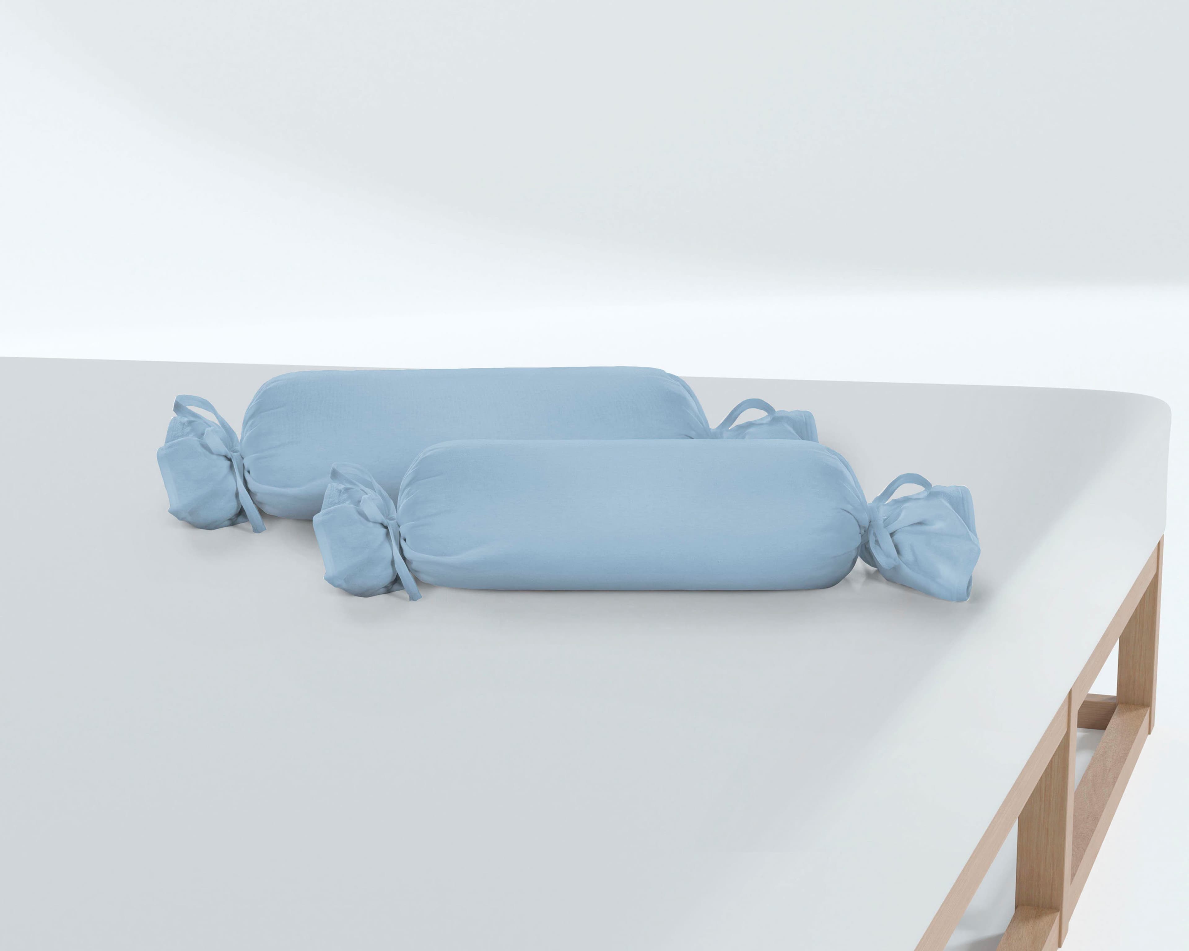 Biberna Nackenrollenbezug Michi | Blau