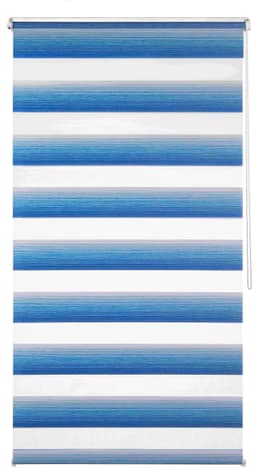 Doppelrollo mit Farbverlauf | Blau