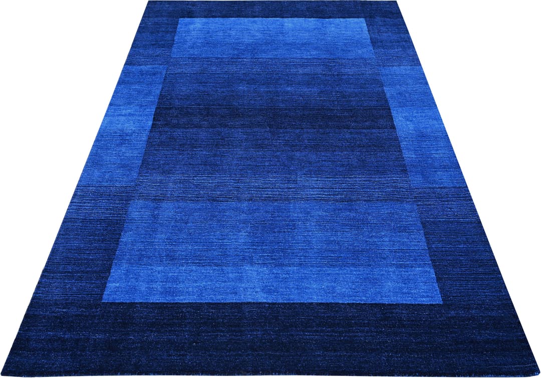 THEKO Gabbeh Super Wollteppich | Blau