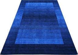 THEKO Gabbeh Super Wollteppich | Blau