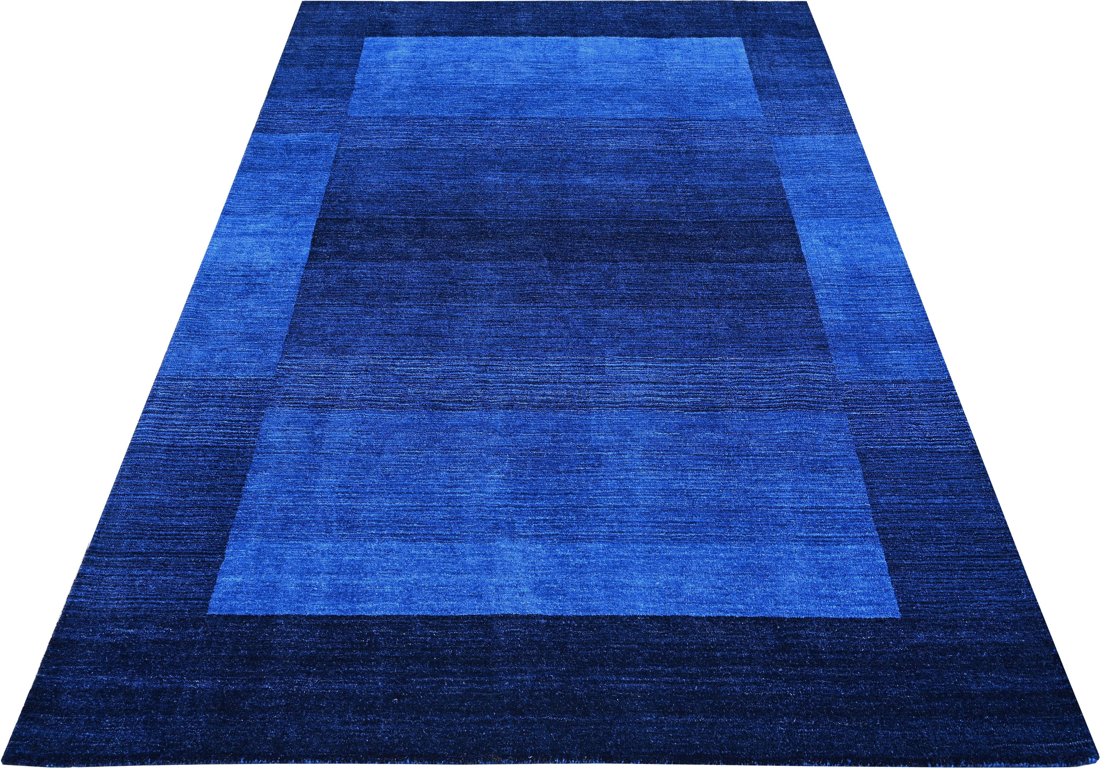 THEKO Gabbeh Super Wollteppich | Blau