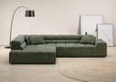 Home affaire Ecksofa Ancona | Grün