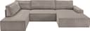 Home affaire Wohnlandschaft SHERWOOD | Grau 2