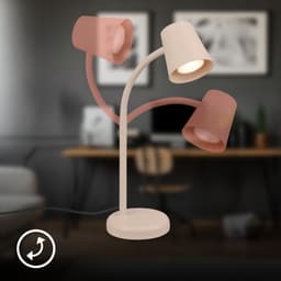 Briloner Leuchten LED Tischleuchte SKRIVA 7476011 | Beige