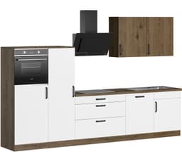 wiho Küchen Küchenzeile Elba | Weiß