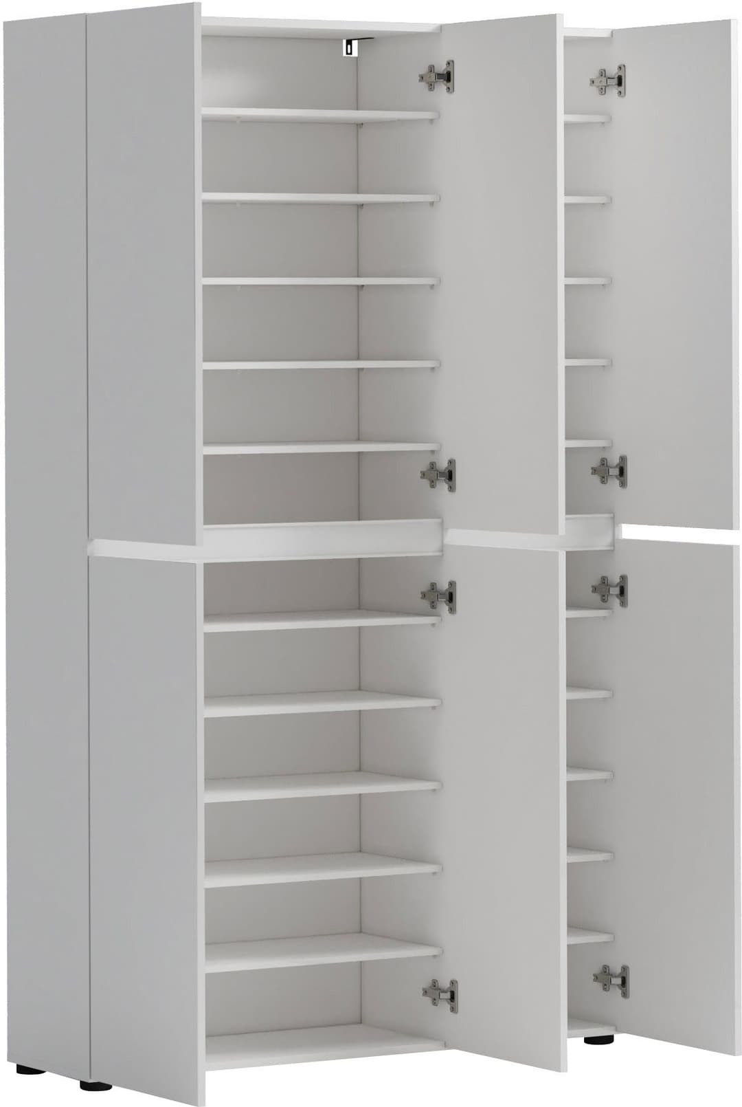 Home affaire Schuhschrank Mister | Weiß