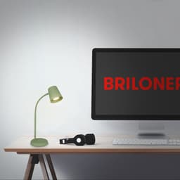 Briloner Leuchten Tischleuchte SKRIVA | Grün