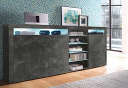 borchardt Möbel Highboard Santa Fe | Grau