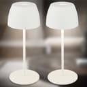 Briloner Leuchten LED Außen-Tischleuchte SERINA MINI | Weiß 2
