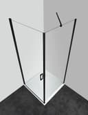welltime Eckdusche Florenz Black | Schwarz 5