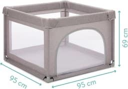 Fillikid Laufgitter Mia | Grau