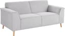 Home affaire Janek 2-Sitzer Sofa | Grau 3