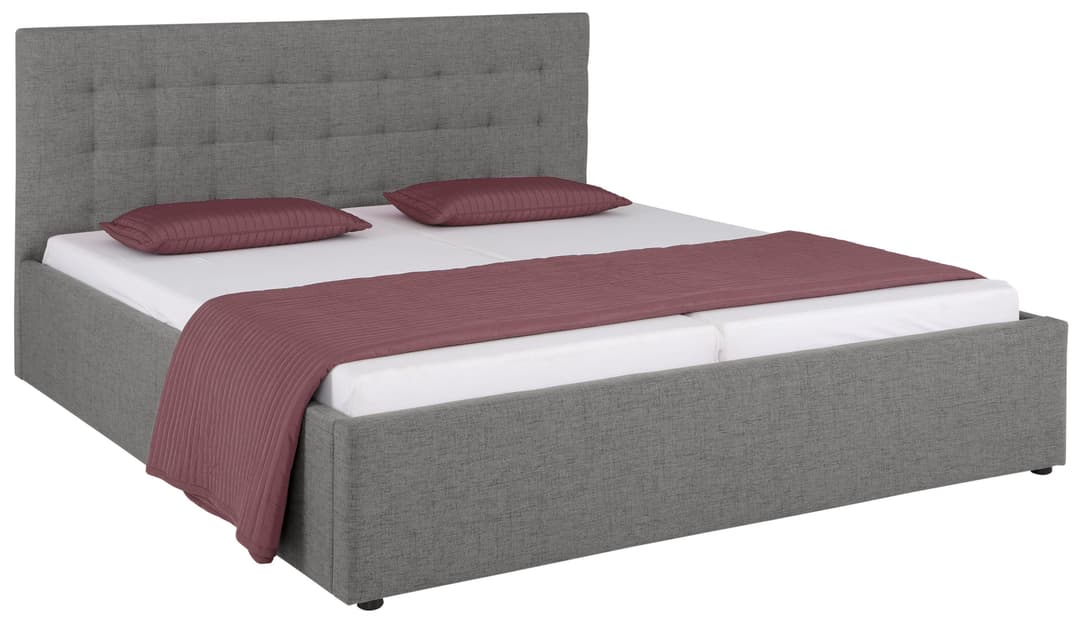 OTTO home Polsterbett Hamar | Grau