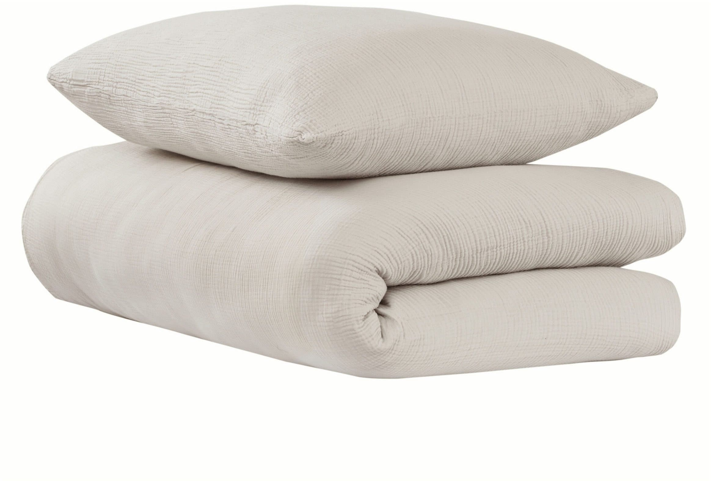 uncover by SCHIESSER Bettwäsche Lennox | Beige