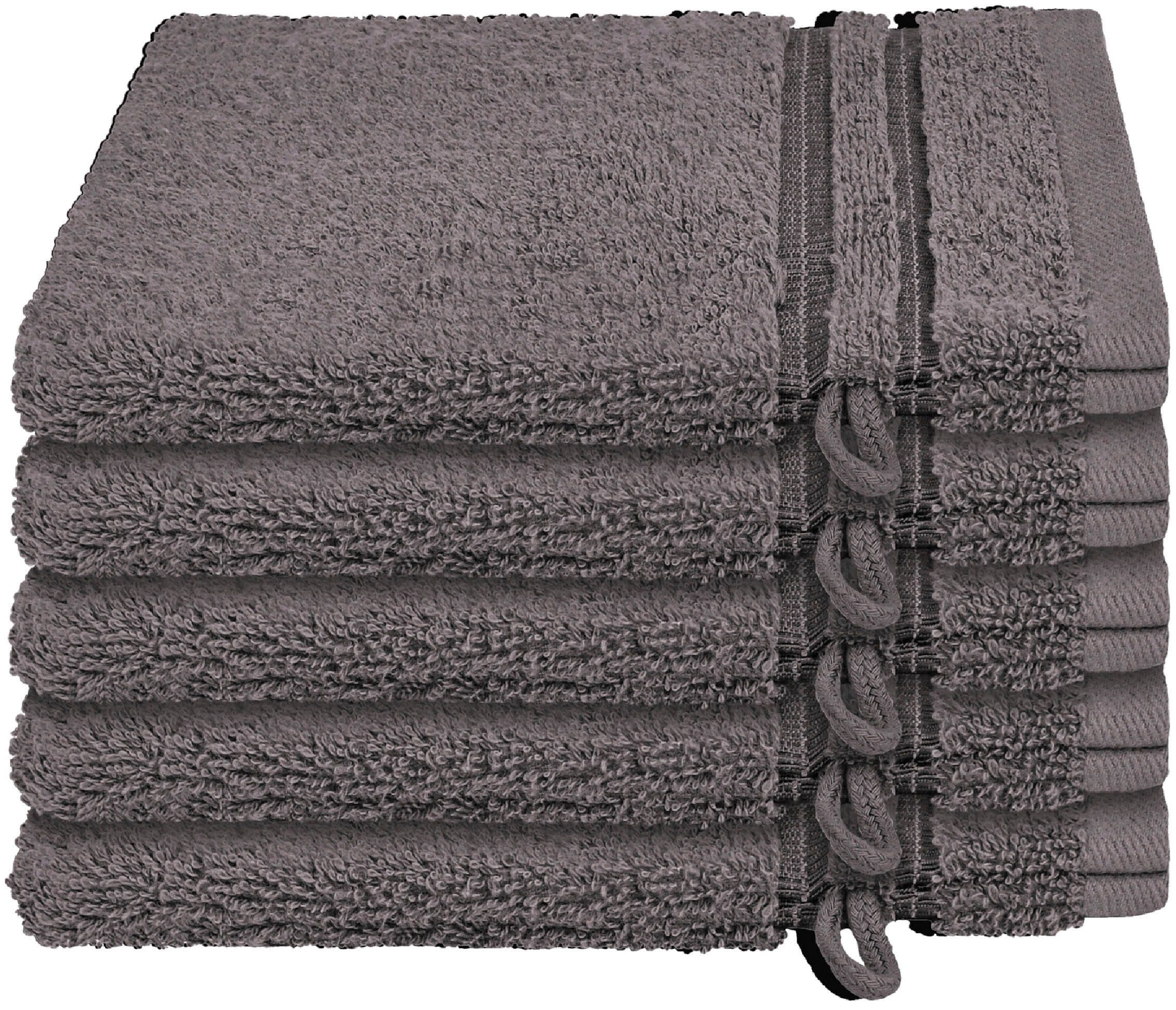 Schiesser Waschhandschuh Milano | Grau