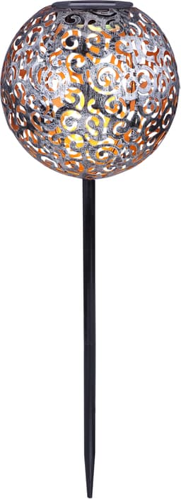GLOBO LIGHTING SOLAR Solarleuchte | Silber
