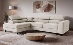 OTTO home Ecksofa AADEN Schlafsofa | Beige