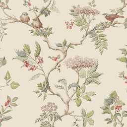 LAURA ASHLEY Vliestapete Elderwood | Beige