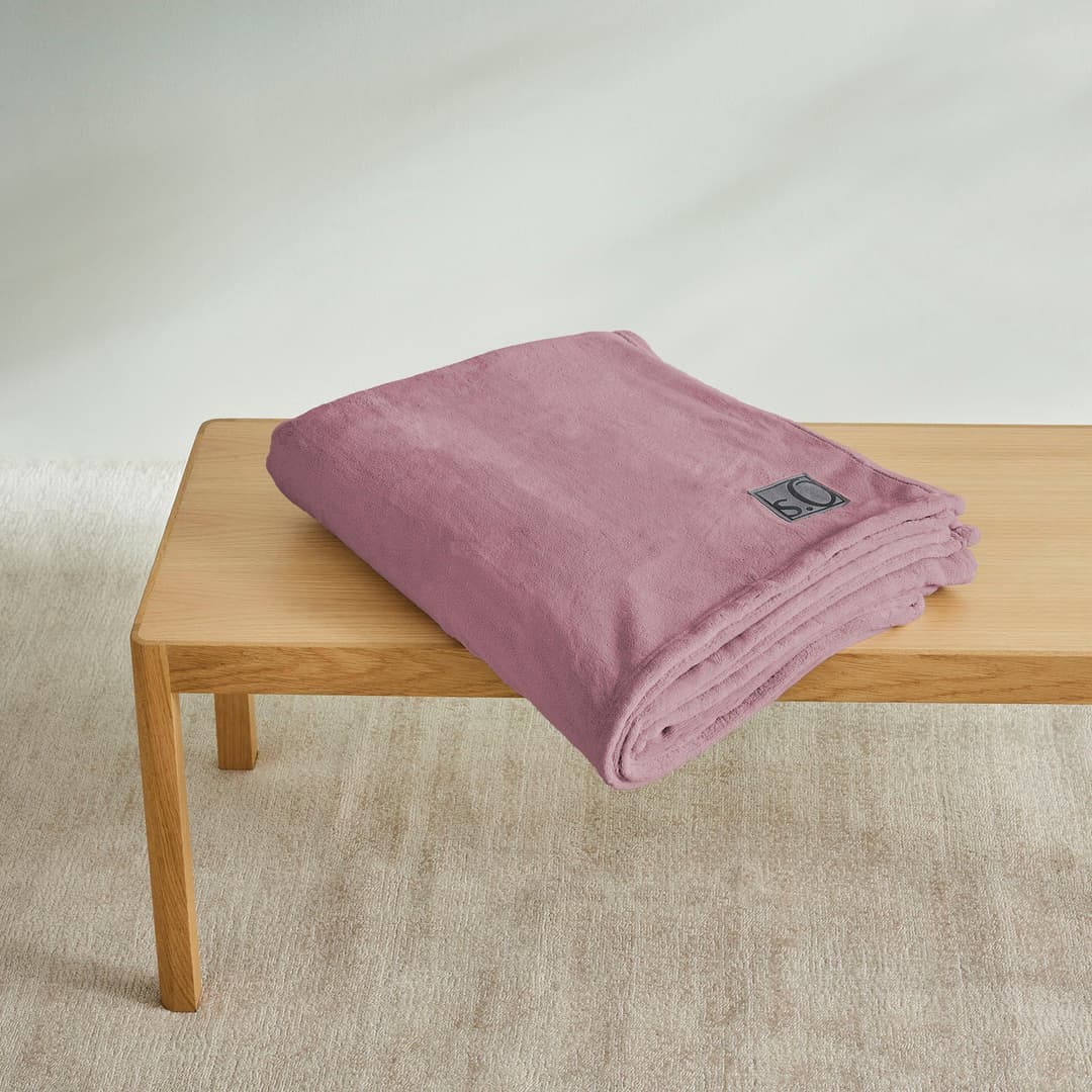 Wohndecke s.Oliver Kuschelsoft | Rosa